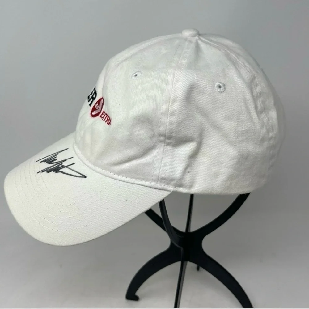 ER TV SERIES Men’s White ER EXTRA Baseball Cap Autograph Signature Memorabilia